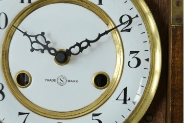 和製アンティーク　大正から昭和初期　精工舎(SEIKOSHA、セイコー)　天使のレリーフが印象的な掛け時計　(R-086132)