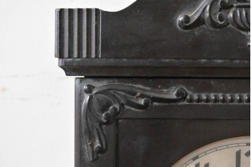 和製アンティーク　精工舎(SEIKOSHA、セイコー)　装飾彫刻がクラシカルな掛け時計　(R-086135)