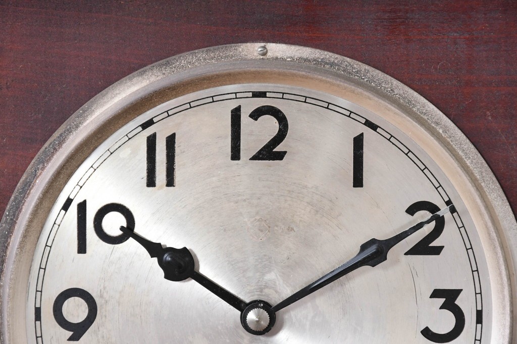 和製アンティーク　精工舎(SEIKOSHA、セイコー)　装飾彫刻がクラシカルな掛け時計　(R-086135)