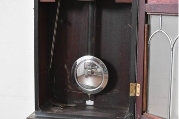 和製アンティーク　精工舎(SEIKOSHA、セイコー)　装飾彫刻がクラシカルな掛け時計　(R-086135)