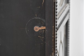 和製アンティーク　精工舎(SEIKOSHA、セイコー)　装飾彫刻がクラシカルな掛け時計　(R-086135)