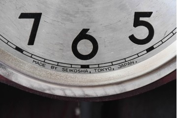 和製アンティーク　精工舎(SEIKOSHA、セイコー)　装飾彫刻がクラシカルな掛け時計　(R-086135)