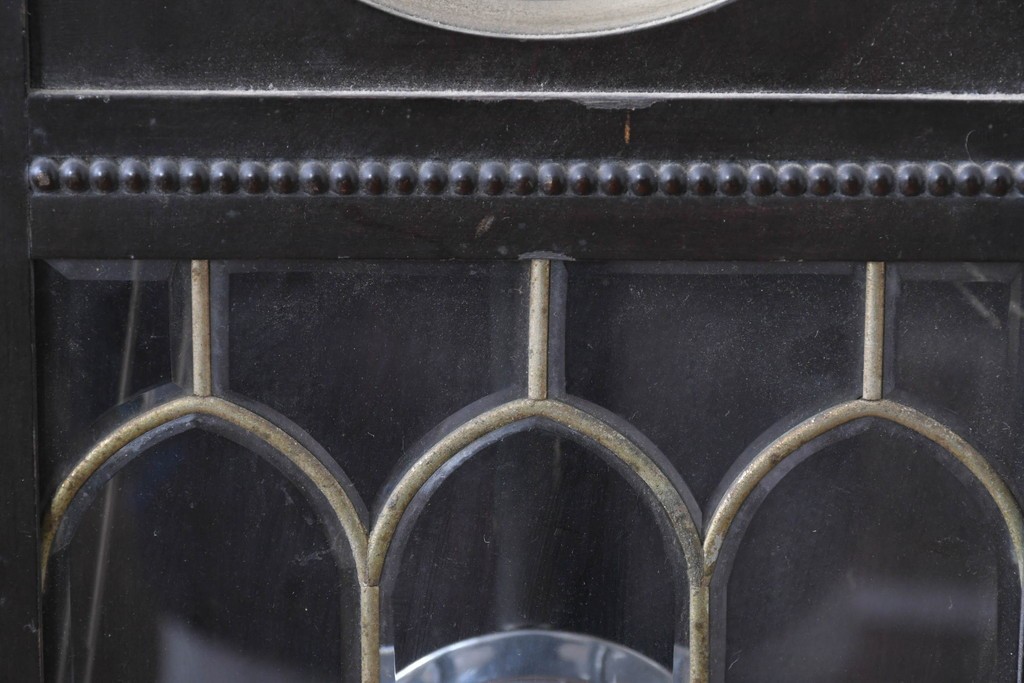 和製アンティーク　精工舎(SEIKOSHA、セイコー)　装飾彫刻がクラシカルな掛け時計　(R-086135)