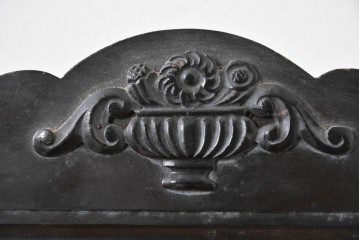 和製アンティーク　精工舎(SEIKOSHA、セイコー)　装飾彫刻がクラシカルな掛け時計　(R-086135)