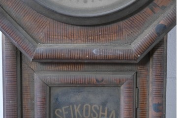 和製アンティーク　精工舎(SEIKOSHA、セイコー)　時代を感じる佇まいのレトロな八角振り子時計　(R-086136)