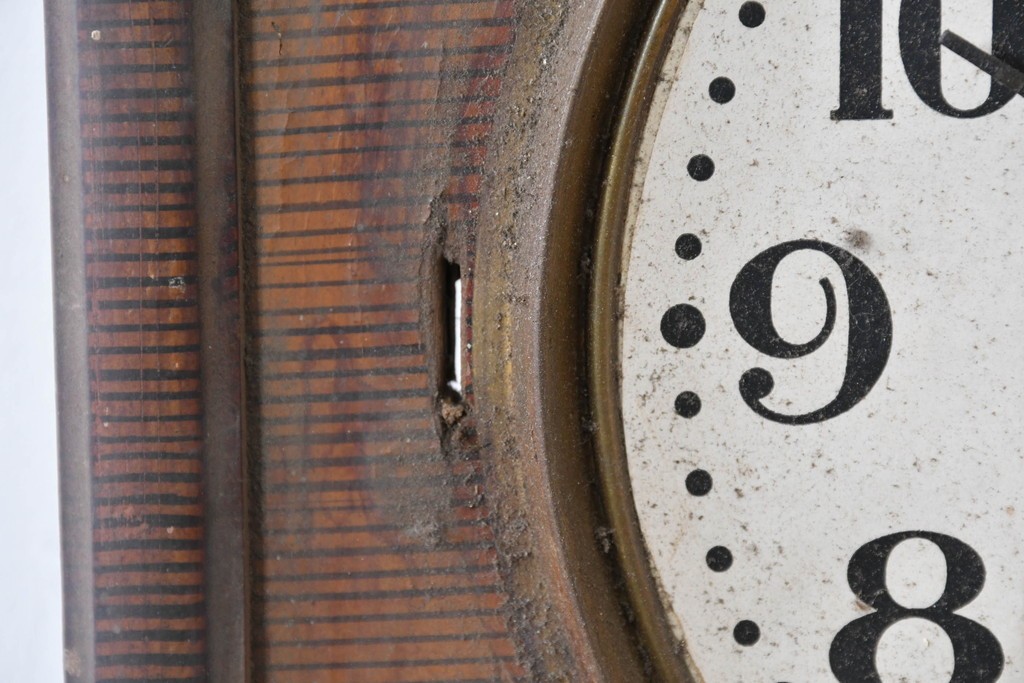 和製アンティーク　精工舎(SEIKOSHA、セイコー)　時代を感じる佇まいのレトロな八角振り子時計　(R-086136)