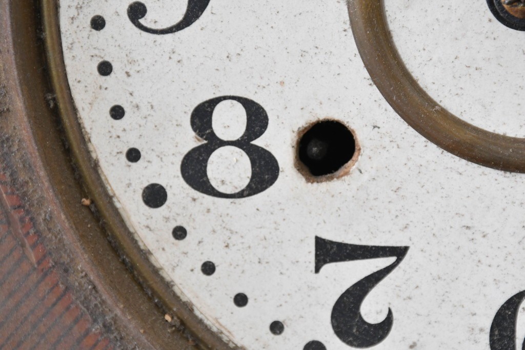 和製アンティーク　精工舎(SEIKOSHA、セイコー)　時代を感じる佇まいのレトロな八角振り子時計　(R-086136)