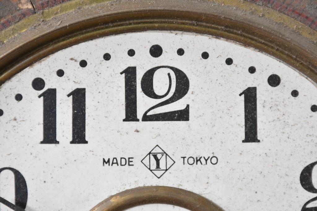 和製アンティーク　精工舎(SEIKOSHA、セイコー)　時代を感じる佇まいのレトロな八角振り子時計　(R-086136)