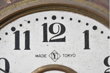 和製アンティーク　精工舎(SEIKOSHA、セイコー)　時代を感じる佇まいのレトロな八角振り子時計　(R-086136)