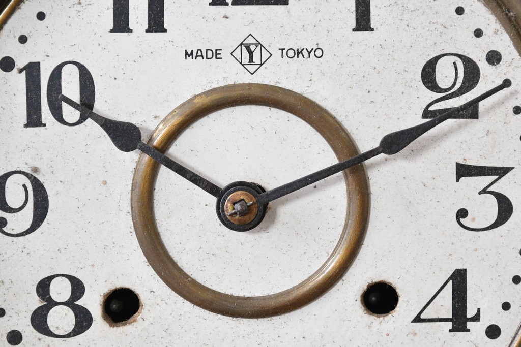 和製アンティーク　精工舎(SEIKOSHA、セイコー)　時代を感じる佇まいのレトロな八角振り子時計　(R-086136)