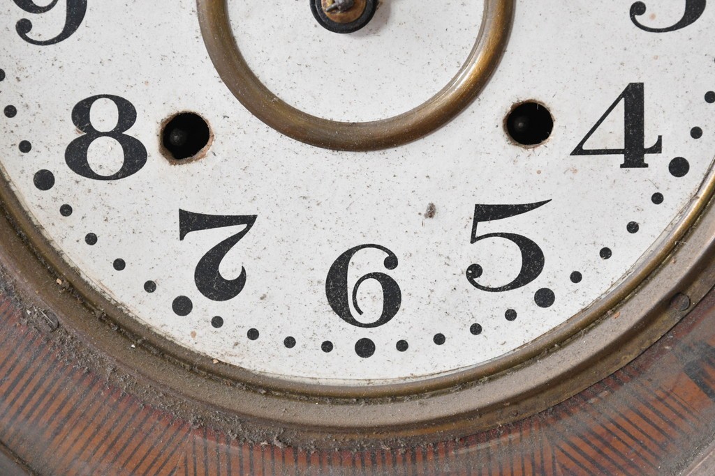 和製アンティーク　精工舎(SEIKOSHA、セイコー)　時代を感じる佇まいのレトロな八角振り子時計　(R-086136)