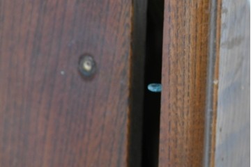 和製アンティーク　味わいのある木目が魅力の振り子時計　(R-086137)