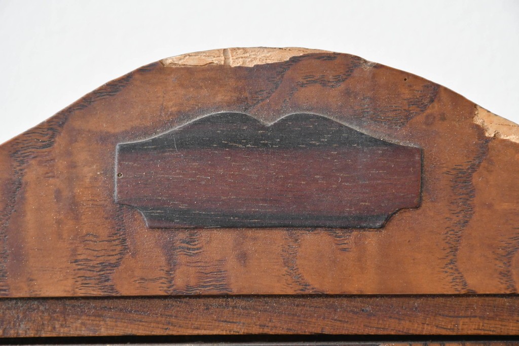 和製アンティーク　味わいのある木目が魅力の振り子時計　(R-086137)