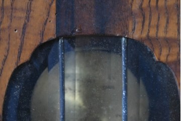 和製アンティーク　味わいのある木目が魅力の振り子時計　(R-086137)