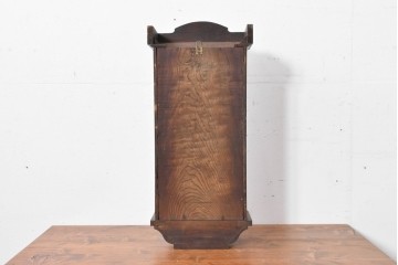 和製アンティーク　クラシカルな装飾彫刻が美しい振り子時計　(R-086138)