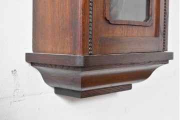 和製アンティーク　クラシカルな装飾彫刻が美しい振り子時計　(R-086138)