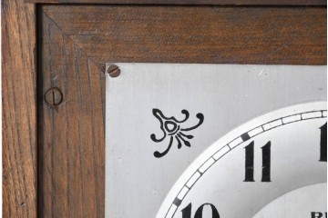 和製アンティーク　クラシカルな装飾彫刻が美しい振り子時計　(R-086138)