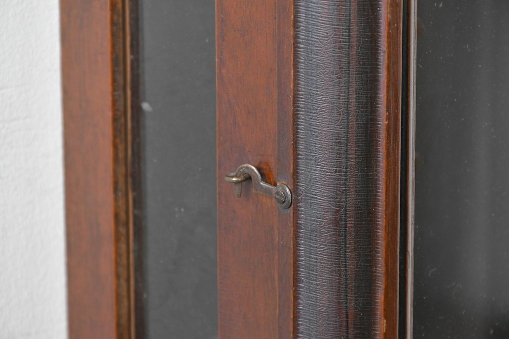 和製アンティーク　明治大正期　スリゲル型　ホーロー文字盤のクラシカルな振り子時計　(R-086139)