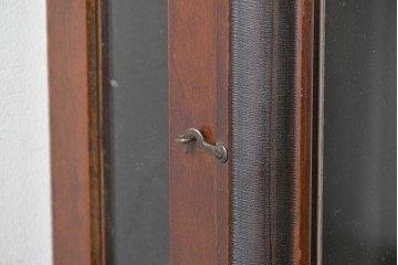 和製アンティーク　明治大正期　スリゲル型　ホーロー文字盤のクラシカルな振り子時計　(R-086139)