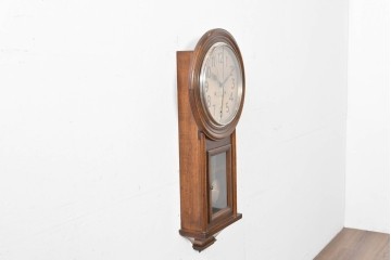 和製アンティーク　精工舎(SEIKOSHA、セイコー)　レトロで素朴な印象の振り子時計　(R-086140)