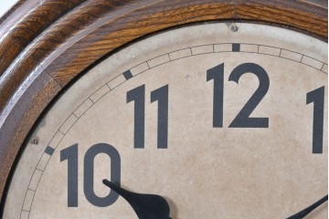 和製アンティーク　精工舎(SEIKOSHA、セイコー)　レトロで素朴な印象の振り子時計　(R-086140)