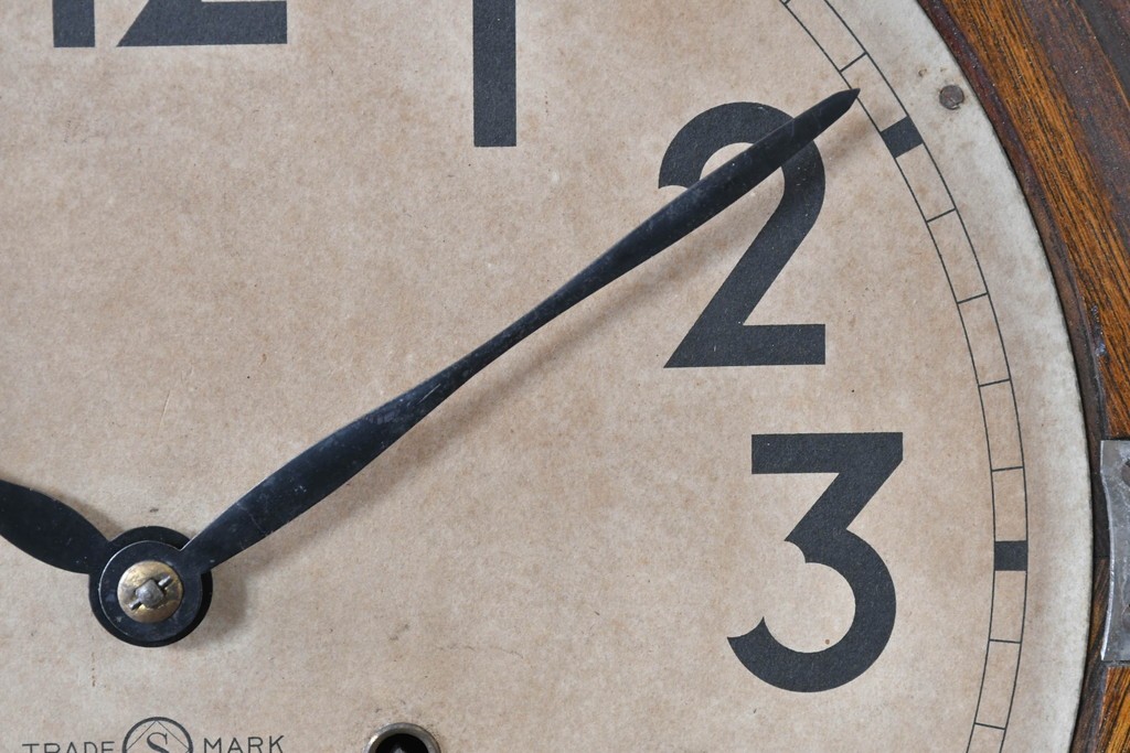 和製アンティーク　精工舎(SEIKOSHA、セイコー)　レトロで素朴な印象の振り子時計　(R-086140)