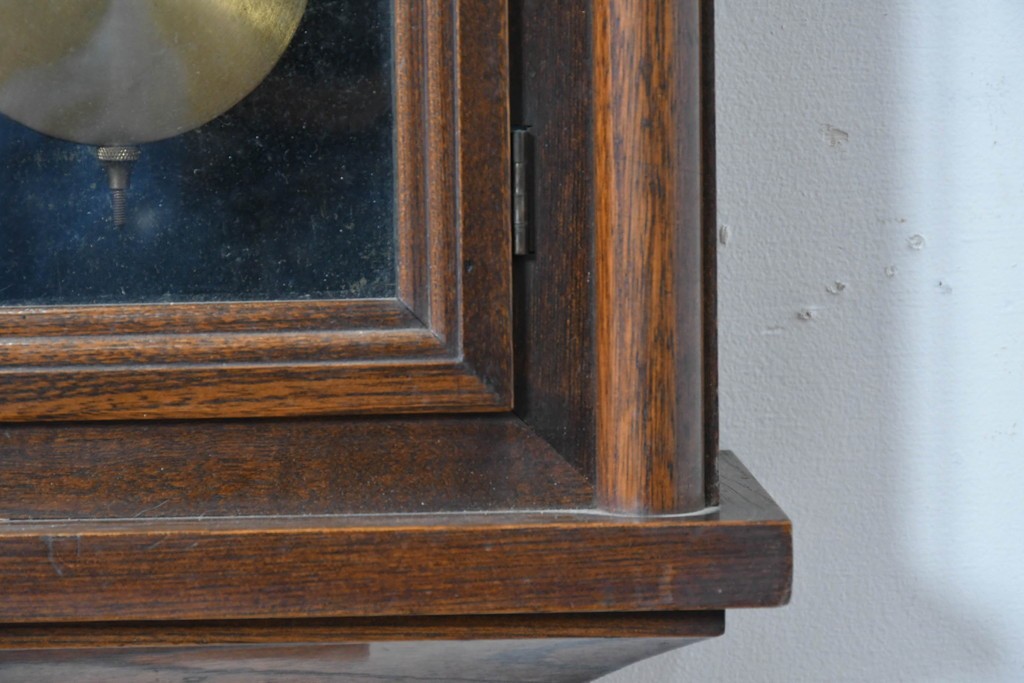 和製アンティーク　精工舎(SEIKOSHA、セイコー)　レトロで素朴な印象の振り子時計　(R-086140)