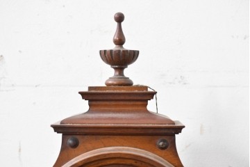 ドイツアンティーク　H.A.C(ハンブルグ・アメリカンクロック・カンパニー)製　Junghans(ユンハンス)合併前の希少品!　文字盤の美しい置時計　(R-086141)