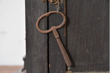 ドイツアンティーク　H.A.C(ハンブルグ・アメリカンクロック・カンパニー)製　Junghans(ユンハンス)合併前の希少品!　文字盤の美しい置時計　(R-086141)