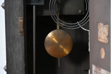 ドイツアンティーク　H.A.C(ハンブルグ・アメリカンクロック・カンパニー)製　Junghans(ユンハンス)合併前の希少品!　文字盤の美しい置時計　(R-086141)