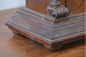 ドイツアンティーク　H.A.C(ハンブルグ・アメリカンクロック・カンパニー)製　Junghans(ユンハンス)合併前の希少品!　文字盤の美しい置時計　(R-086141)