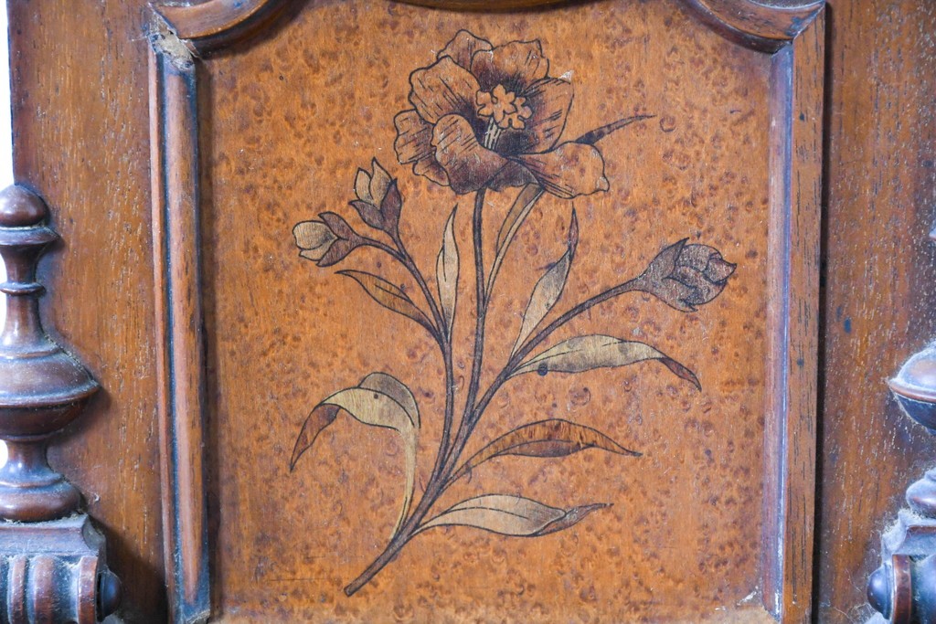 ドイツアンティーク　H.A.C(ハンブルグ・アメリカンクロック・カンパニー)製　Junghans(ユンハンス)合併前の希少品!　文字盤の美しい置時計　(R-086141)