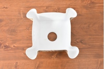 《引っ掛けシーリング式ペンダントライト加工費込み》フランスヴィンテージ　花文様がやさしく浮かぶガラスシェード　(R-086143)