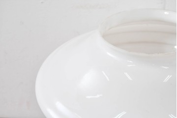 《引っ掛けシーリング式ペンダントライト加工費込み》　和製アンティーク　ゴールドの文様が優雅な大型ペンダントライト　(R-086154)