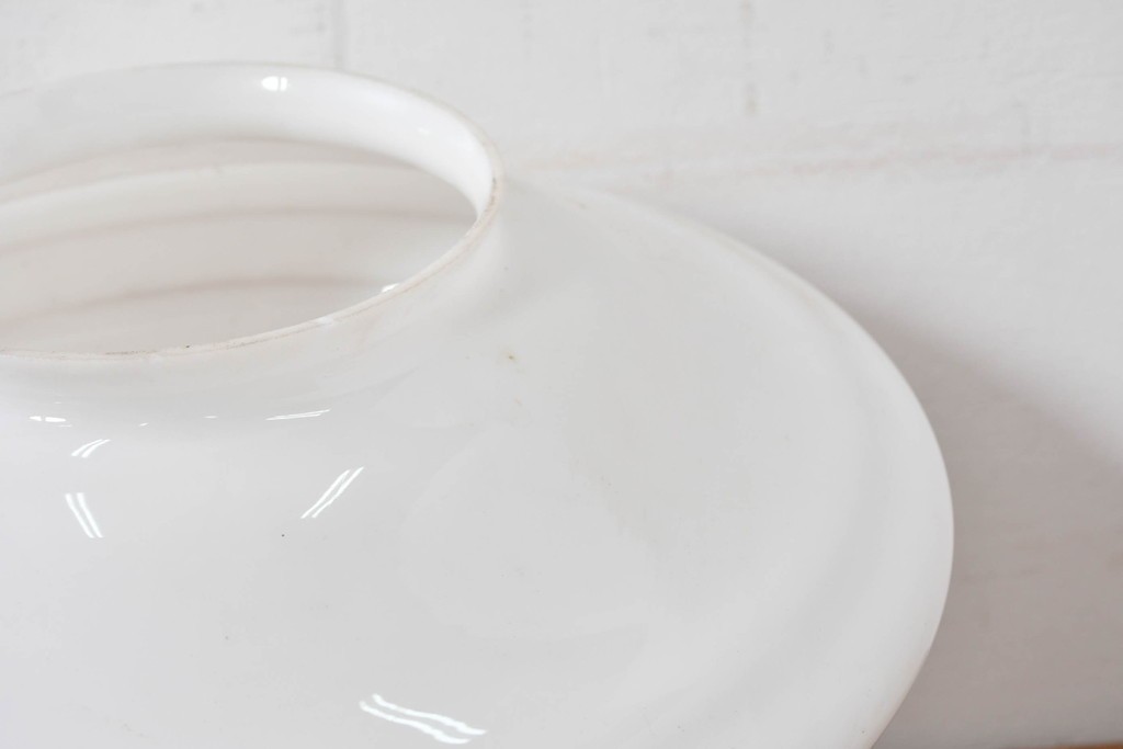 《引っ掛けシーリング式ペンダントライト加工費込み》　和製アンティーク　ゴールドの文様が優雅な大型ペンダントライト　(R-086154)