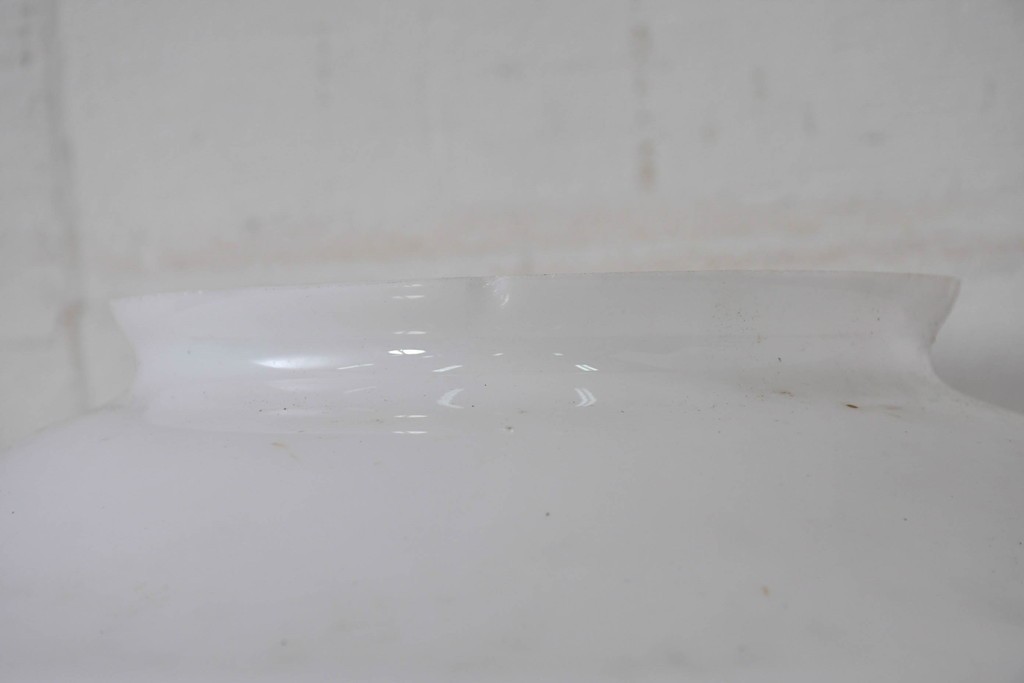 《引っ掛けシーリング式ペンダントライト加工費込み》　和製アンティーク　ゴールドの文様が優雅な大型ペンダントライト　(R-086155)