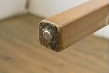 イギリスヴィンテージ　nathan(ネイサン)　ビーチ材　目を惹くボタニカル柄ファブリックのダイニングチェア3脚セット　(R-086186)