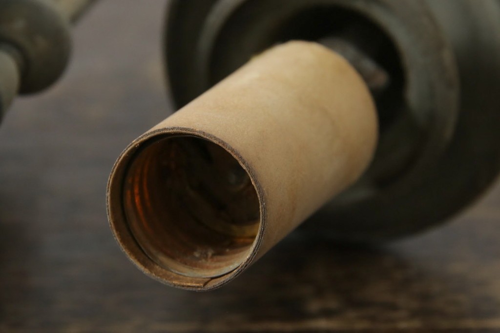 アメリカヴィンテージ　クラシカルな蝋燭型のウォールライト　(R-086191)