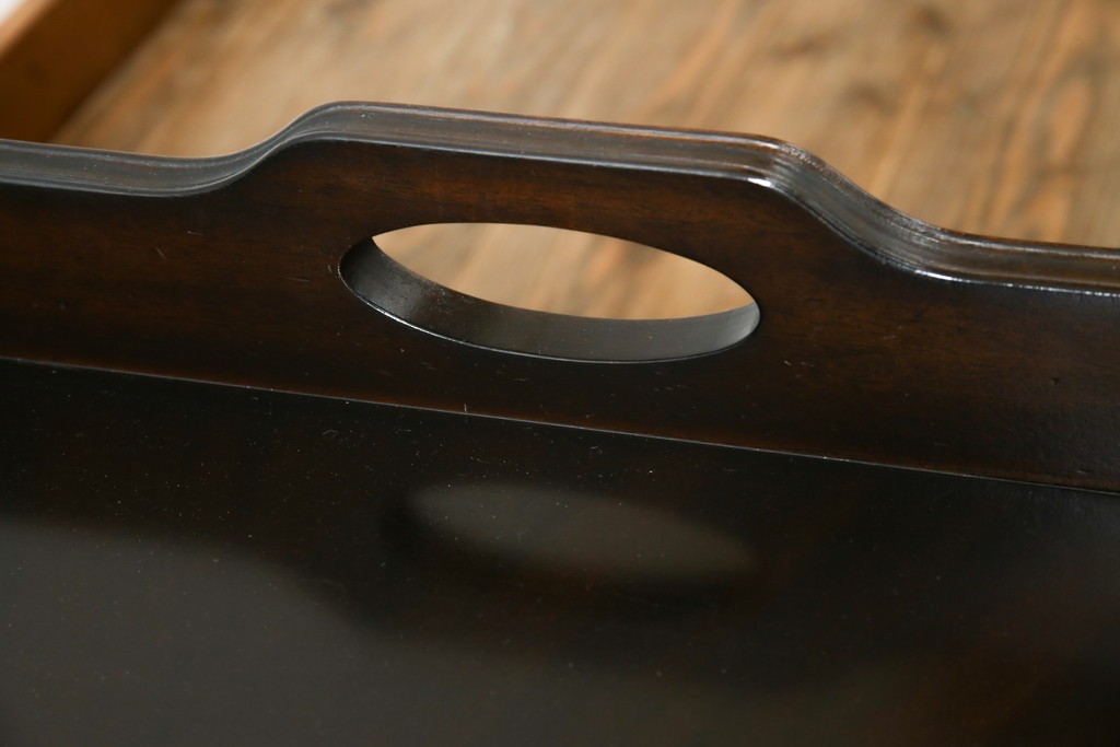 中古　Ralph Lauren Home(ラルフローレンホーム)　New Bohemian Coffee Table　丸みのあるバルボス脚が印象的なローテーブル　(R-086194)