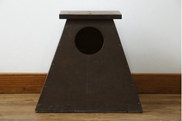 和製アンティーク　明治大正期　古道具の味わいが感じられる昔ながらの踏み台　(R-086197)