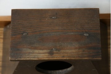 和製アンティーク　明治大正期　古道具の味わいが感じられる昔ながらの踏み台　(R-086197)