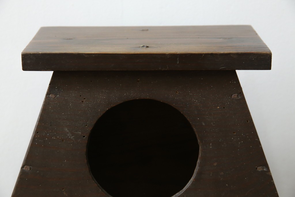 和製アンティーク　明治大正期　古道具の味わいが感じられる昔ながらの踏み台　(R-086197)