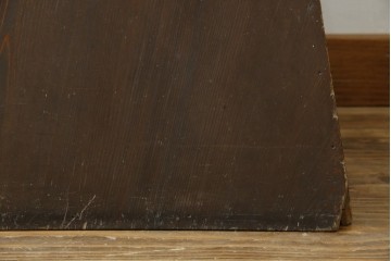 和製アンティーク　昭和初期　素朴な佇まいの2段踏み台　(R-086198)