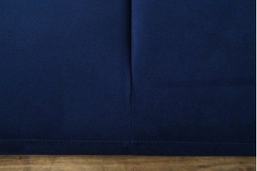 中古　超美品　ほぼ未使用　Ligne roset(リーン・ロゼ)　ROSETPrado(ロゼプラド)　深みのあるブルーの2Pソファ　定価約80万円　(R-086204)