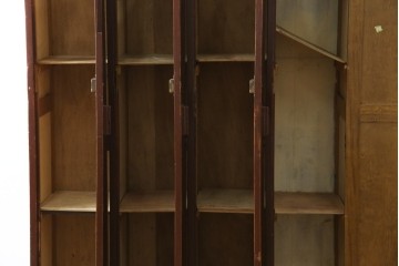 イギリスアンティーク　Lloyd’s Antiques(ロイズアンティークス)取り扱い　紋章入りのポロクラブの4連ロッカー　(R-086207)