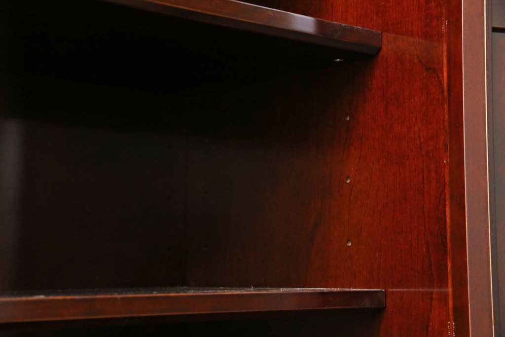 中古　美品　モリシゲ(MORISHIGE/森繁)　網代扉が美しい李朝デザインのキャビネット　定価約60万円　(R-086208)