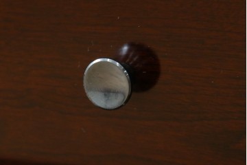 中古　美品　モリシゲ(MORISHIGE/森繁)　網代扉が美しい李朝デザインのキャビネット　定価約60万円　(R-086208)