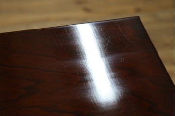 中古　美品　モリシゲ(MORISHIGE/森繁)　網代扉が美しい李朝デザインのキャビネット　定価約60万円　(R-086208)