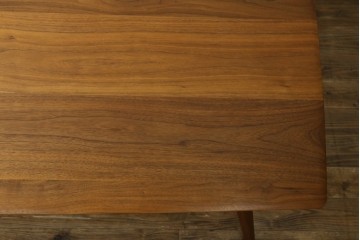 中古　キタニ(KITANI)　Marilyn(マリリン)シリーズ　IE-165DT　ウォールナット材　枝状に削り出した脚が特徴のダイニングテーブル　定価約50万円　(R-086211)