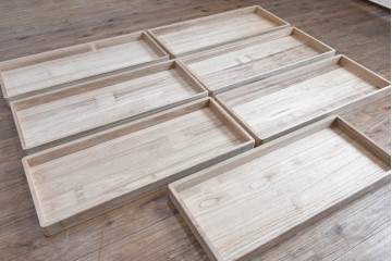 中古　美品　伝統工芸品　一級技能士 有本一郎作・久光刻　繊細な彫刻が美しい加茂総桐箪笥　定価約150万円　(R-086221)